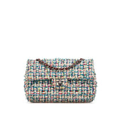 Medium Classic Tweed Double Flap