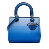 Medium Denim Ombre Lady Dior