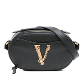 Grainy Calfskin Virtus V Camera Bag