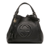 Small Leather Soho Satchel