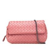 Mini Nappa Intrecciato Expandable Chain Crossbody