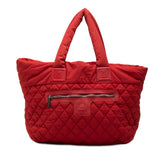Medium Quilted Nylon Coco Cocoon Tote