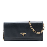 Saffiano Lux Wallet On Chain