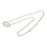 Sterling Silver Interlocking G Pendant Necklace