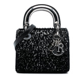 Mini Fabric Lame Lady Dior