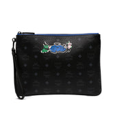 Sambypen Haru Henry Kaiser Visetos Coated Canvas Clutch
