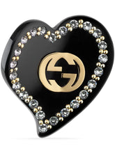 Gucci Interlocking G heart hair clip