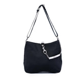 Nylon Crystal Hardcore Shoulder Bag