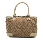 GG Canvas Sukey Satchel