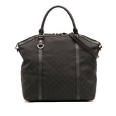 Large GG Canvas Charm Dome Satchel