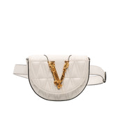Quilted Nappa Virtus V Crossbody Belt Bag