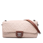 Large Quilted Lambskin Country Chic Flap