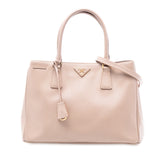 Medium Saffiano Lux Galleria Tote