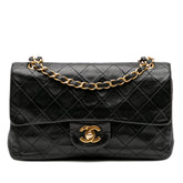 Small Classic Lambskin Double Flap