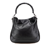 Leather Bamboo Satchel