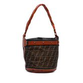 Zucca Canvas Palazzo Bucket Bag