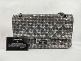 Chanel Mirror Reissue 2.55 Flap Bag Quilted Suede with Calfskin