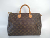 Louis Vuitton Speedy Handbag Monogram Canvas
