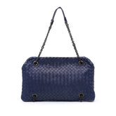 Nappa Intrecciato Duo Shoulder Bag