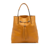 Small Leather Horsebit Park Avenue Tote