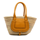 Medium Raffia Marcie Basket Tote