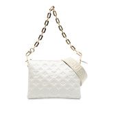 Monogram Embossed Puffy Lambskin Coussin PM