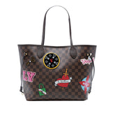 Damier Ebene Neverfull Patches MM