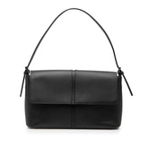 Leather Flap Shoulder Bag