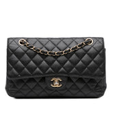 Medium Classic Caviar Double Flap