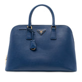 Large Saffiano Lux Promenade Satchel