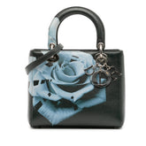 Medium Deerskin Floral Print Lady Dior