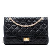 Quilted Aged Calfskin Reissue 2.55 Double Flap 227