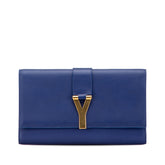 Leather Chyc Ligne Clutch