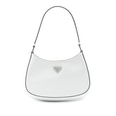 Brushed Leather Cleo Shoulder Bag