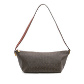 Coated Canvas Le Monogramme Shoulder Bag
