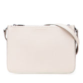 Grained Goatskin Penhurst D-Ring Triple Zip Crossbody