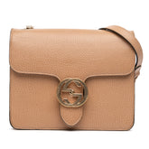 Small Dollar Calfskin Interlocking G Crossbody