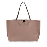 Leather Vlogo Fillme Tote
