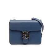 Small Dollar Calfskin Interlocking G Crossbody