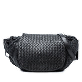 Nappa Intrecciato Flap Crossbody