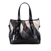 Mega Check Canvas Lowry Satchel