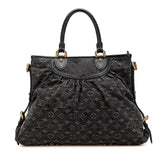 Monogram Denim Neo Cabby GM