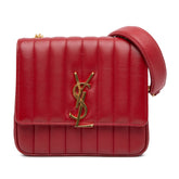 Medium Lambskin Monogram Vicky Chain Bag