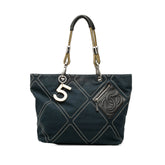Cruise Line Medium CC No.5 Quilted Canvas Tote