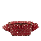 Nappa Rockstud Spike Belt Bag