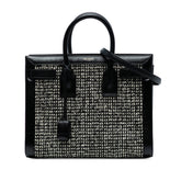Small Tweed Houndstooth Sac De Jour Satchel