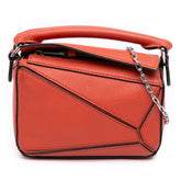 Nano Calfskin Puzzle Satchel
