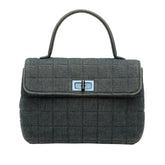 Reissue 2.55 Chocolate Bar Denim Top Handle Flap