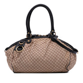 Diamante Canvas Sukey Satchel