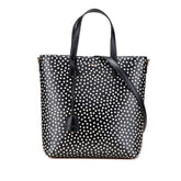Toy Calfskin Polka Dot North South Shopping Tote